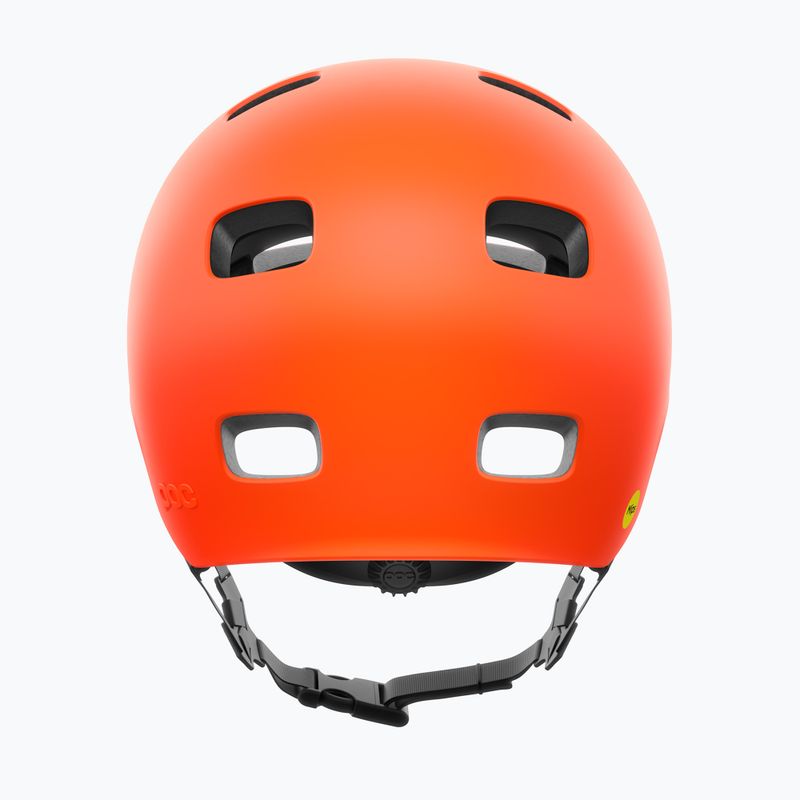 Bike helmet POC Crane MIPS fluorescent orange matt 4
