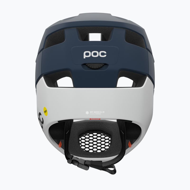 POC Otocon Race MIPS apatite navy matt/hydrogen white matt bicycle helmet 4