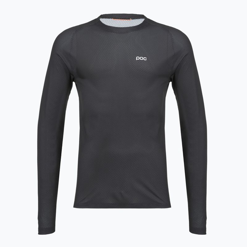 Men's cycling longsleeve POC Motion Air Jersey uranium black
