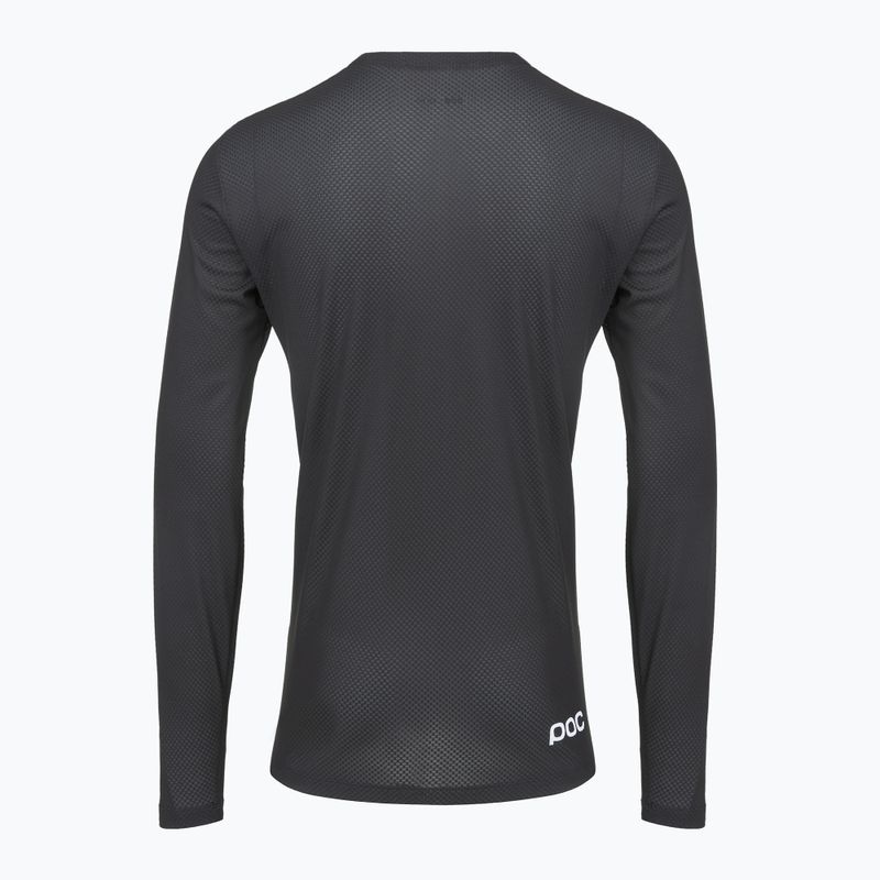 Men's cycling longsleeve POC Motion Air Jersey uranium black 2