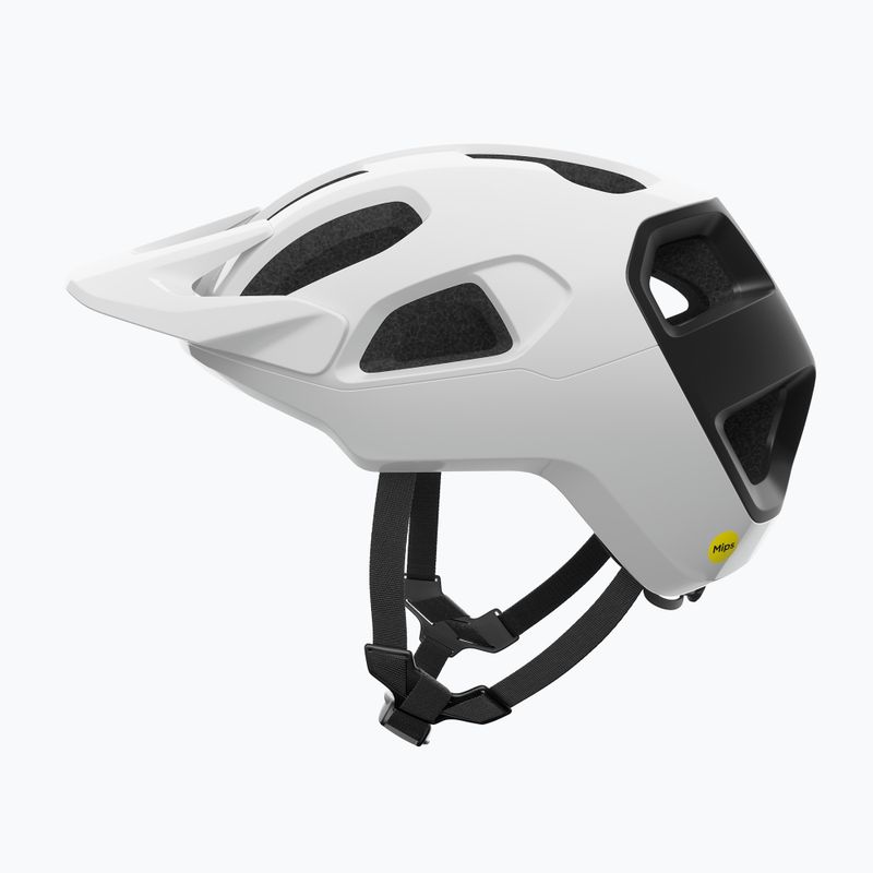 POC Cularis hydrogen white/uranium black matt bike helmet 2