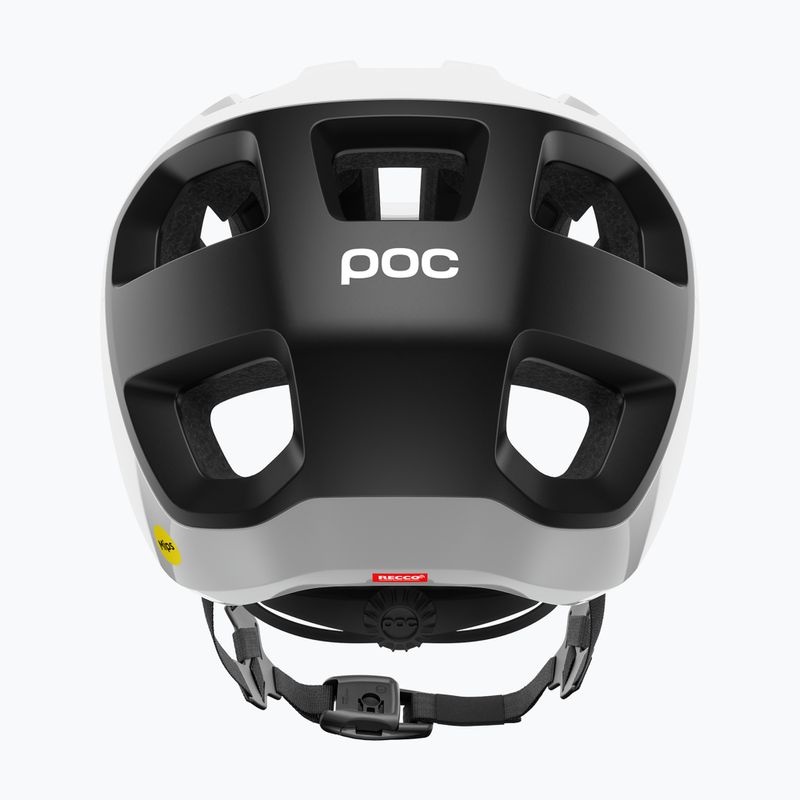 POC Cularis hydrogen white/uranium black matt bike helmet 4