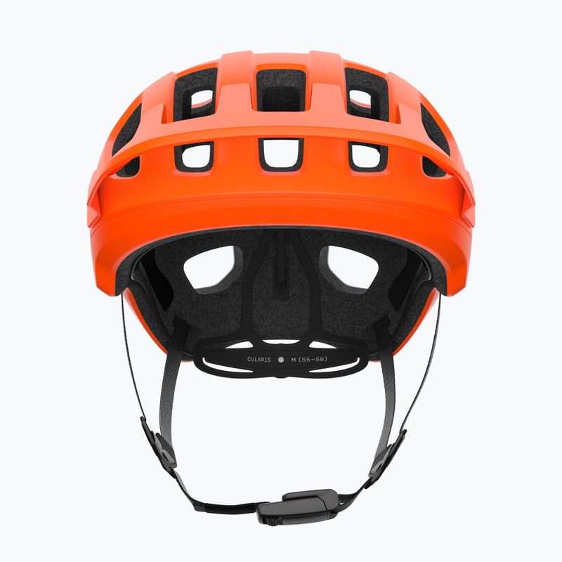 Bike helmet POC Cularis fluorescent orange matt/uranium black matt 3