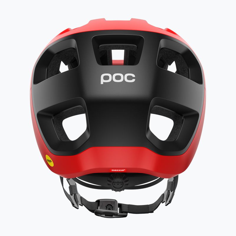 POC Cularis prismane red matt/uranium black matt bike helmet 4