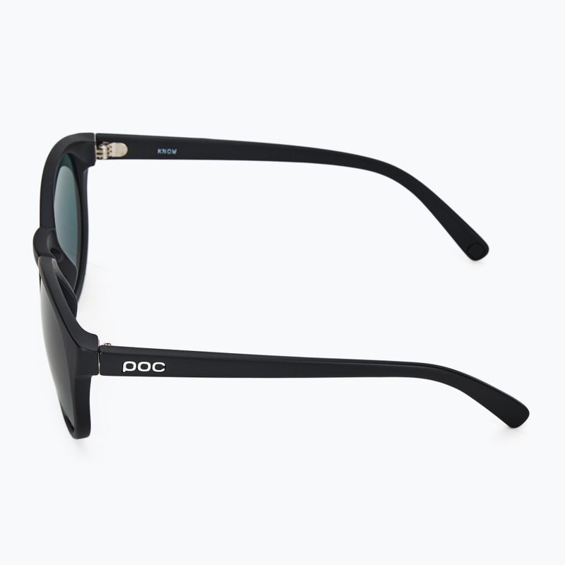 POC Know Polarized uranium black/clarity polarized/sunny grey sunglasses 4