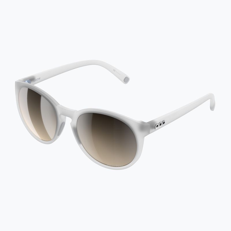 POC Know transparant crystal/clarity road/sunny silver sunglasses