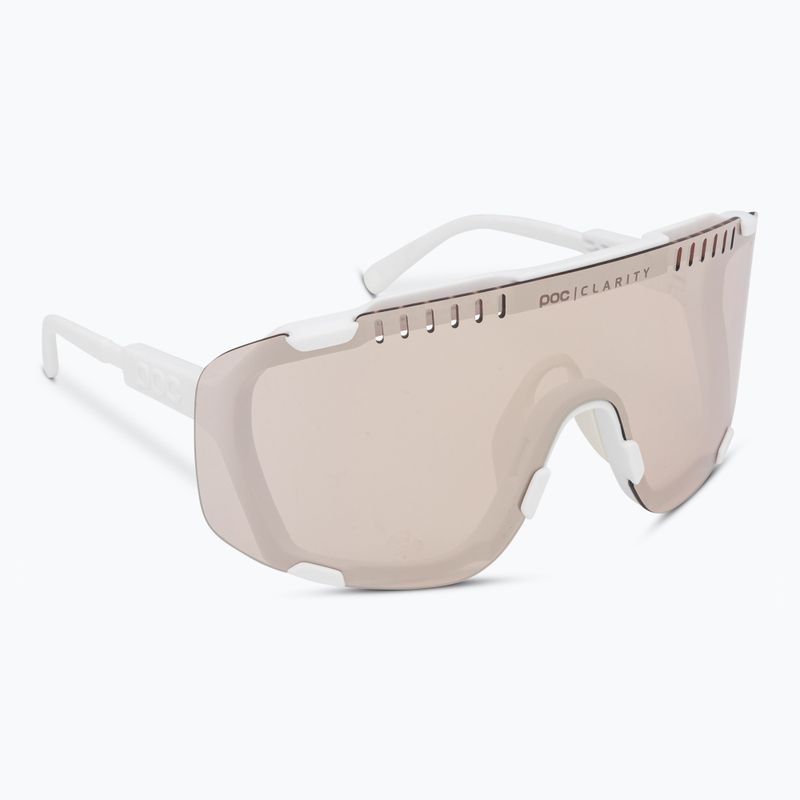 POC Devour hydrogen white/clarity trail /partly sunny silver sunglasses 2