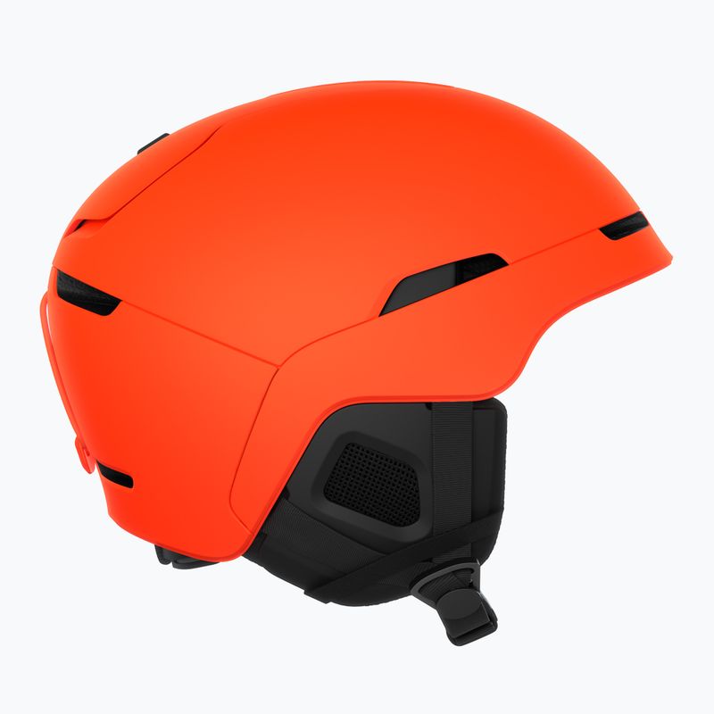 POC Obex MIPS ski helmet fluorescent orange matt 3