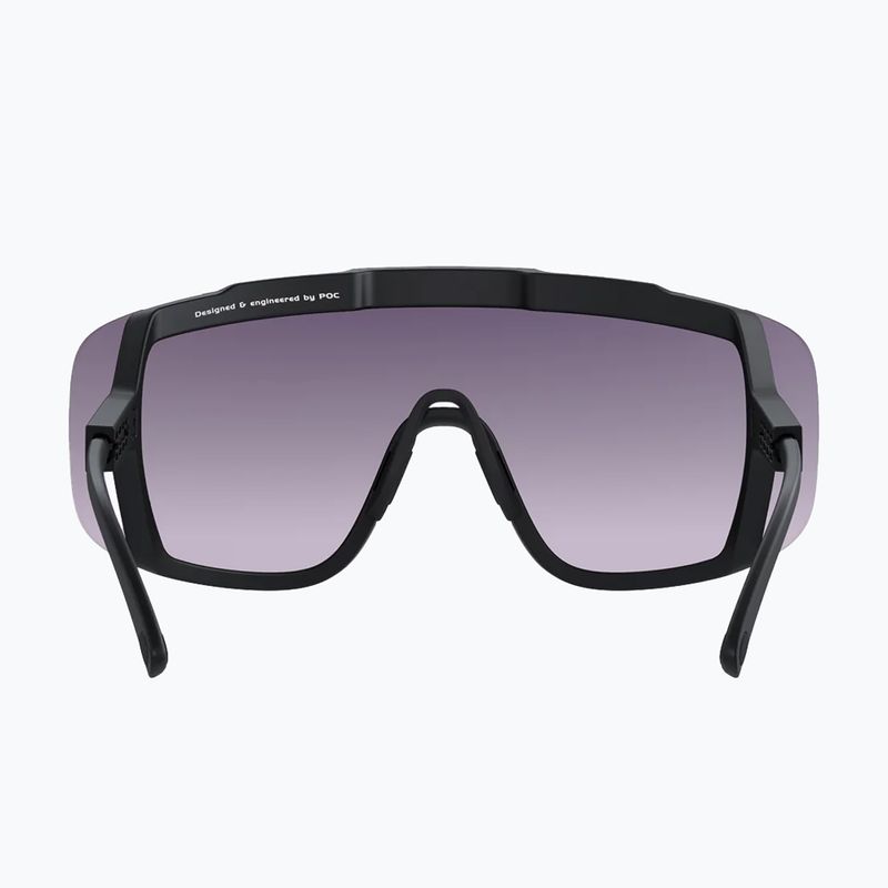 POC Devour WF uranium black/clarity road/partly sunny gold sunglasses 3