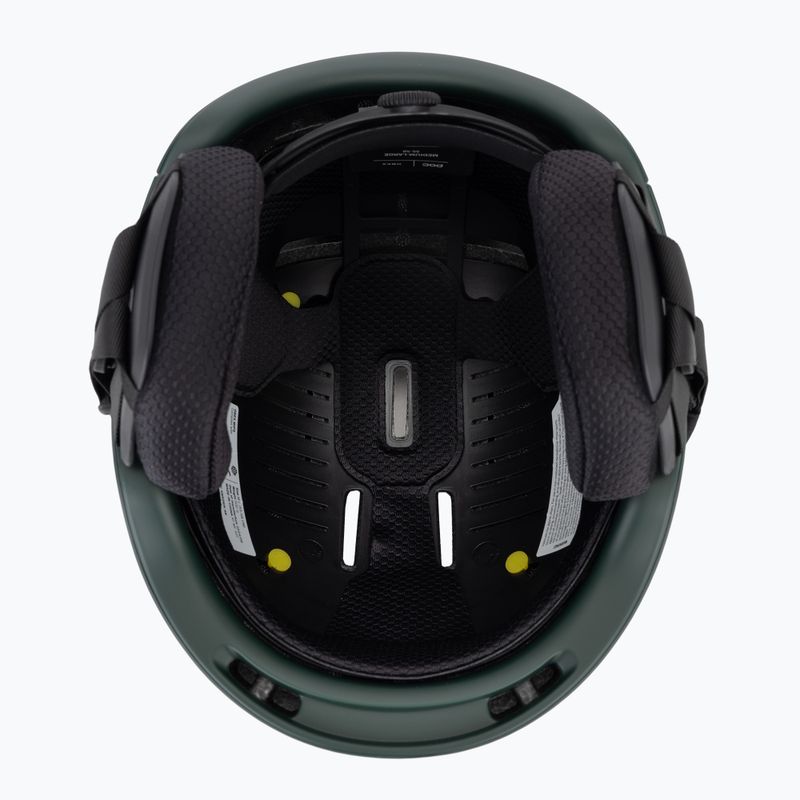 POC Obex MIPS ski helmet pargasite green matt 5