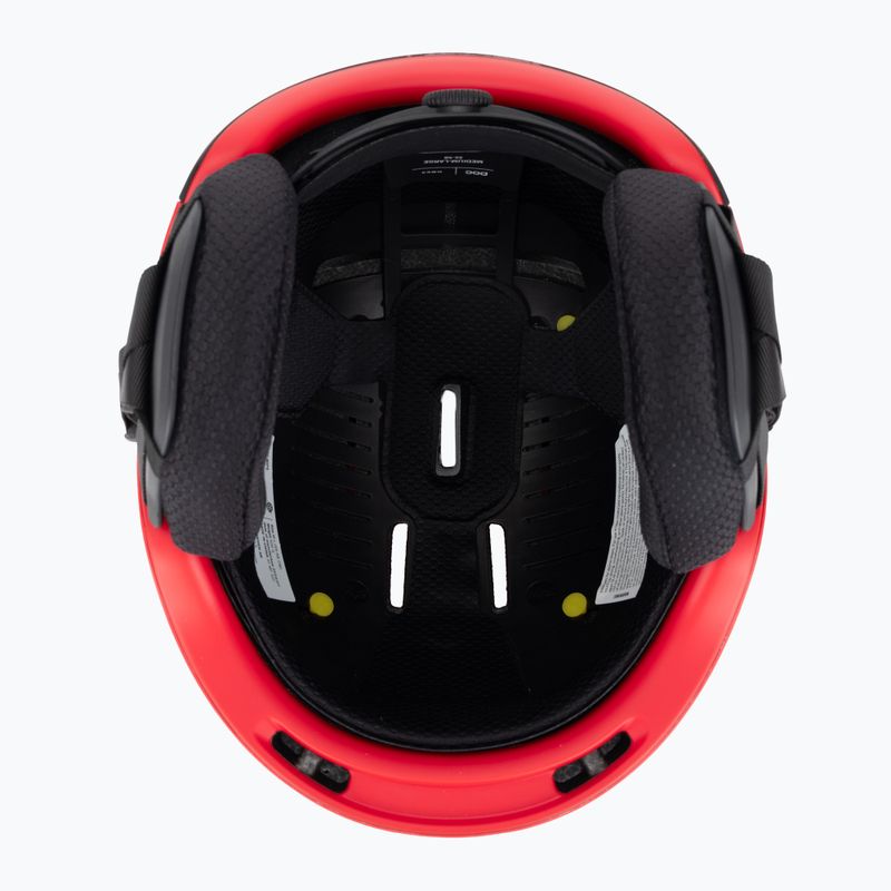 Ski helmet POC Obex BC MIPS prismane red matt 5