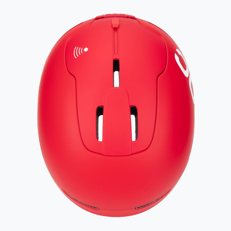 Ski helmet POC Obex BC MIPS prismane red matt 6