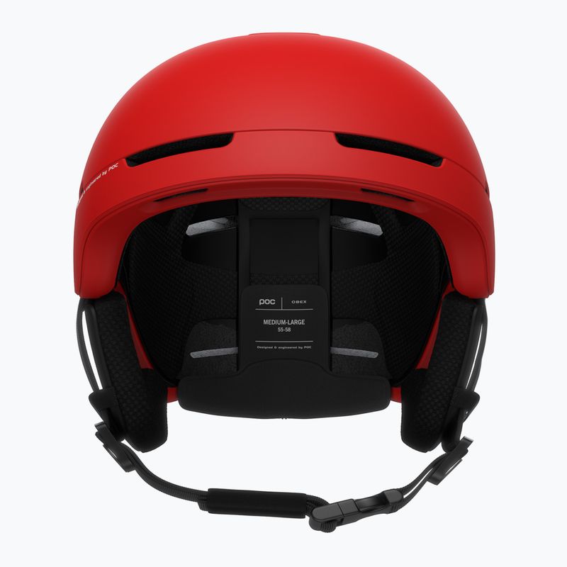 Ski helmet POC Obex BC MIPS prismane red matt 2