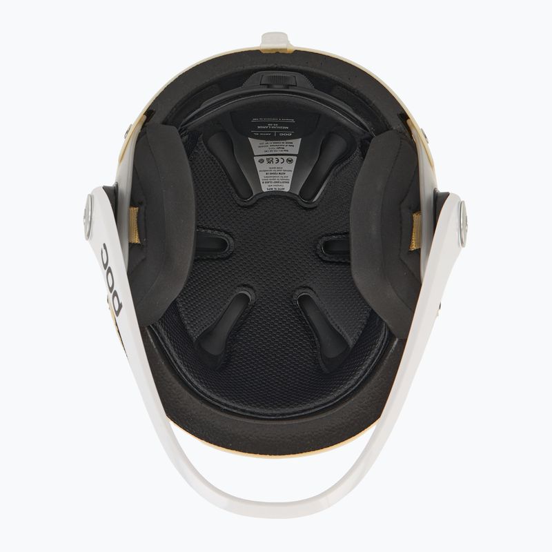 POC Artic SL MIPS ski helmet raw white 5