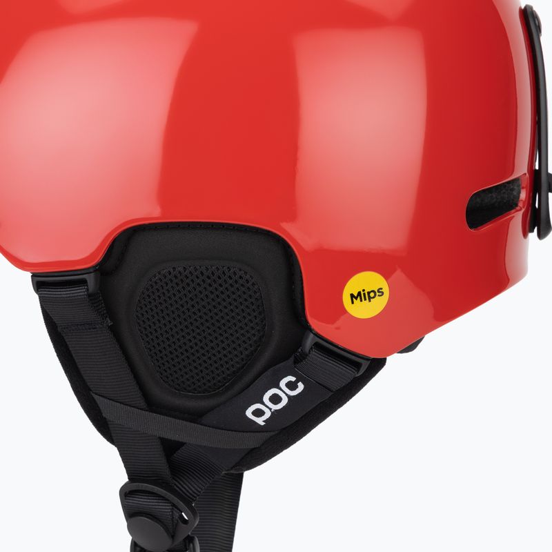 Ski helmet POC Fornix MIPS prismane red 7