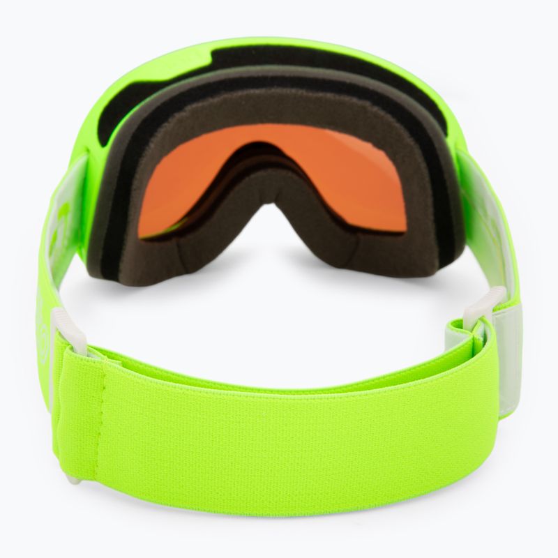 Children's ski goggles POC POCito Retina Jr S2 fluorescent yellow/green/partly sunny light orange 3