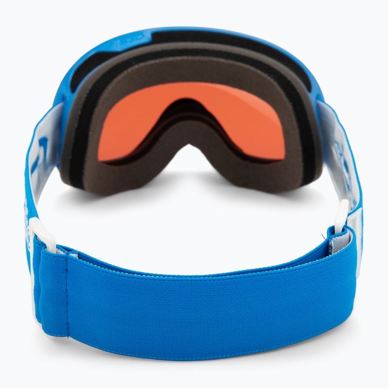 Children's ski goggles POC POCito Retina Jr S2 fluorescent blue/partly sunny light orange 3