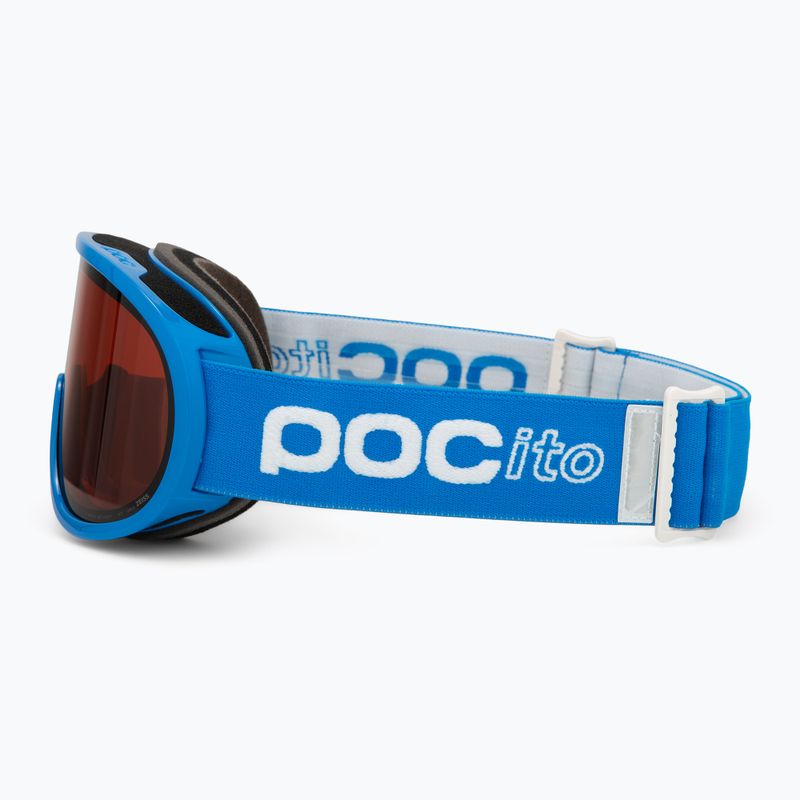 Children's ski goggles POC POCito Retina Jr S2 fluorescent blue/partly sunny light orange 4