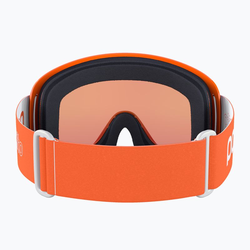 POC POCito Opsin fluorescent orange/partly sunny light orange children's ski goggles 3