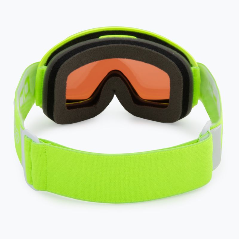 POC POCito Opsin fluorescent yellow/green/partly sunny light orange children's ski goggles 3