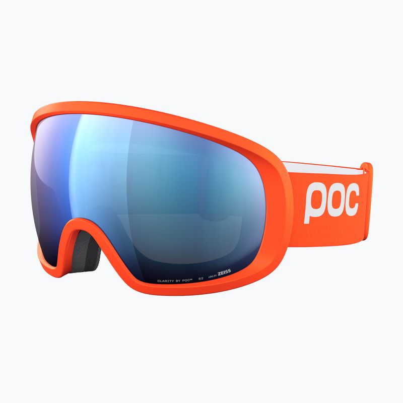 POC Fovea ski goggles zink orange/partly sunny blue 3