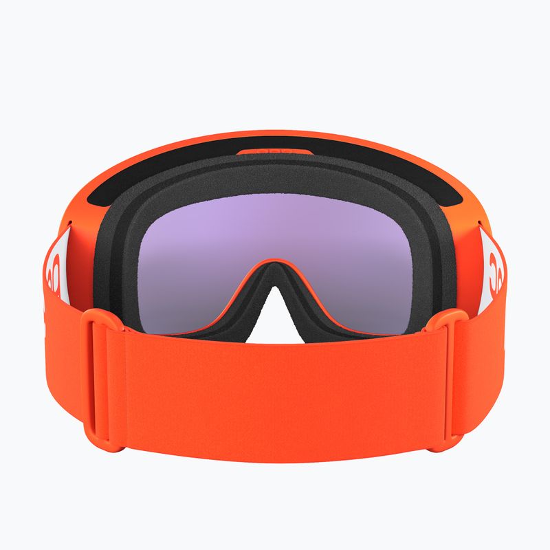 POC Fovea ski goggles zink orange/partly sunny blue 4