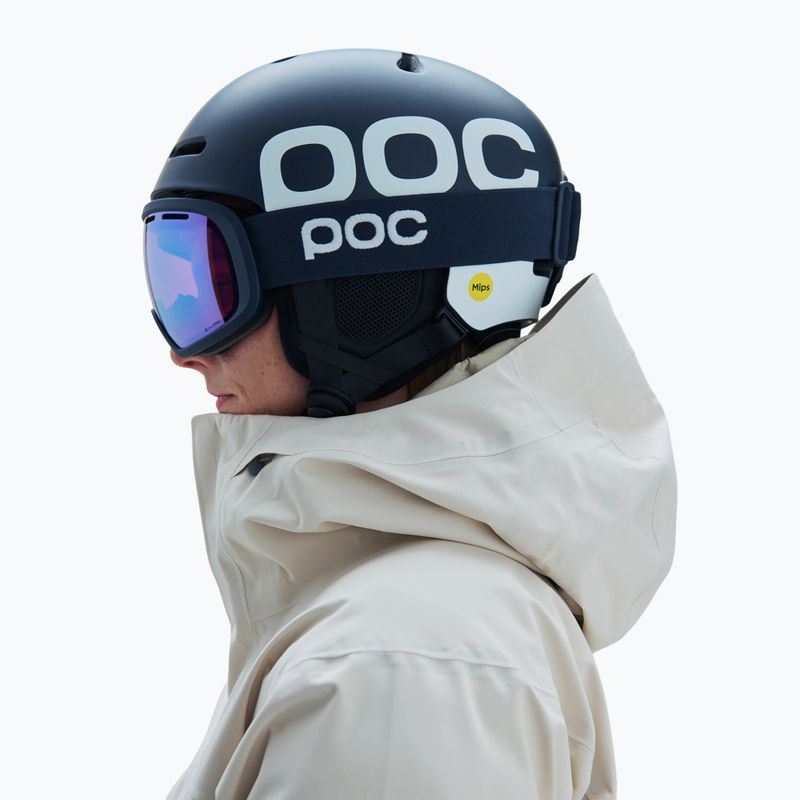 Ski goggles POC Fovea apatite navy/partly sunny blue 7