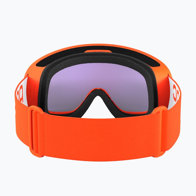 POC Fovea Mid ski goggles zink orange/partly sunny blue 4