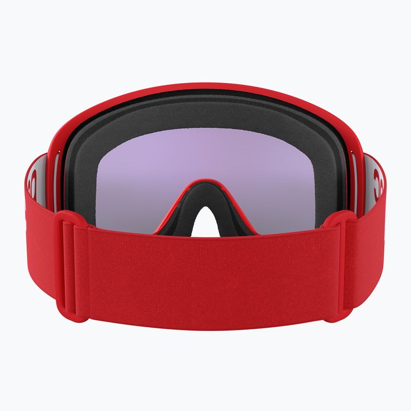 POC Opsin prismane red/partly sunny blue ski goggles 3