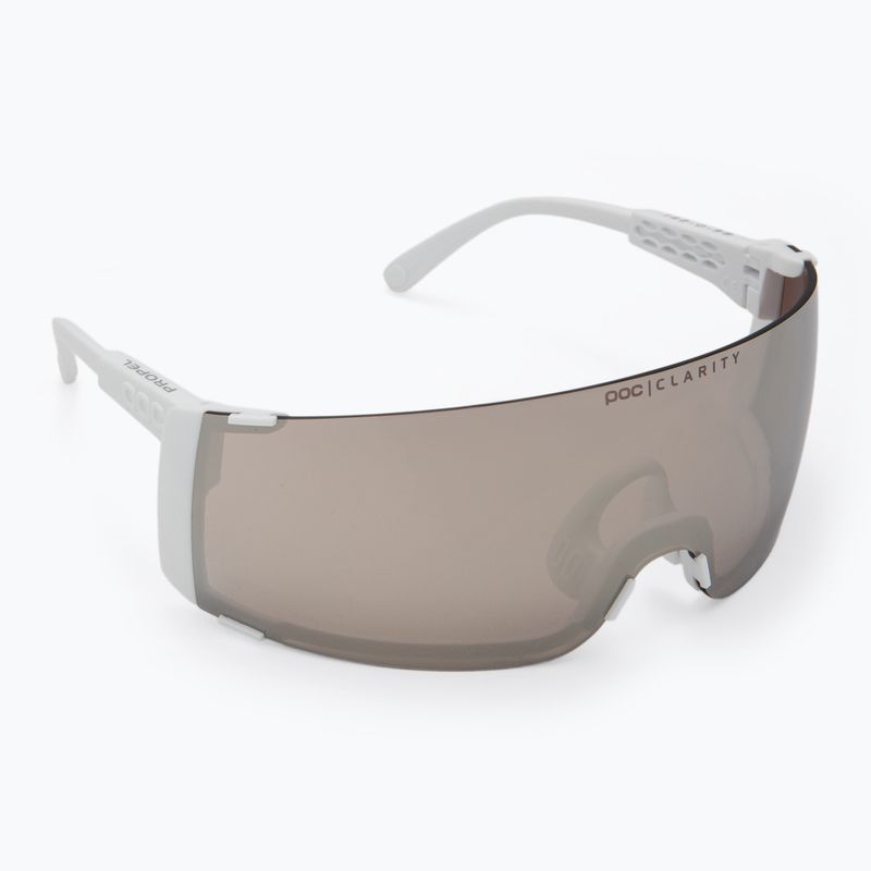 POC Propel hydrogen white/clarity road/sunny silver sunglasses 2