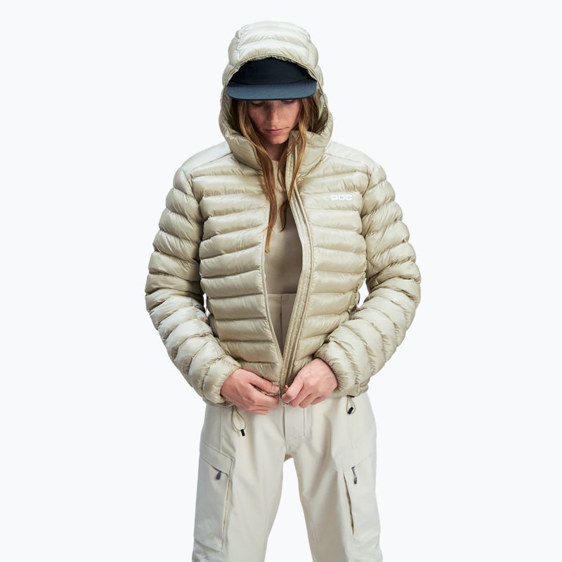 Women's insulated jacket POC Coalesce natrolite beige