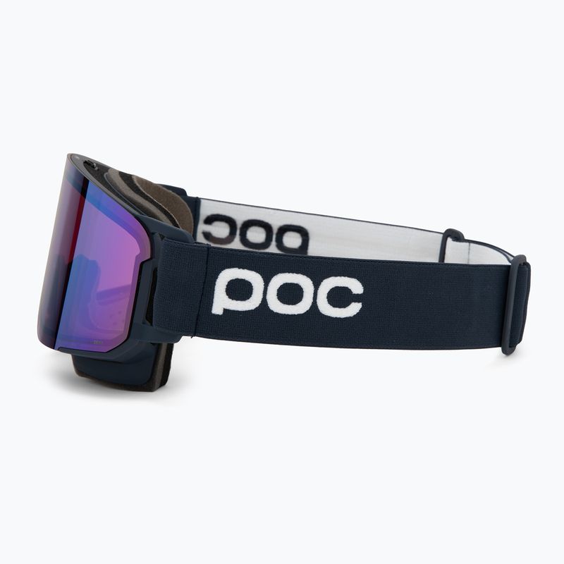 POC Nexal apatite navy/partly sunny blue ski goggles 4