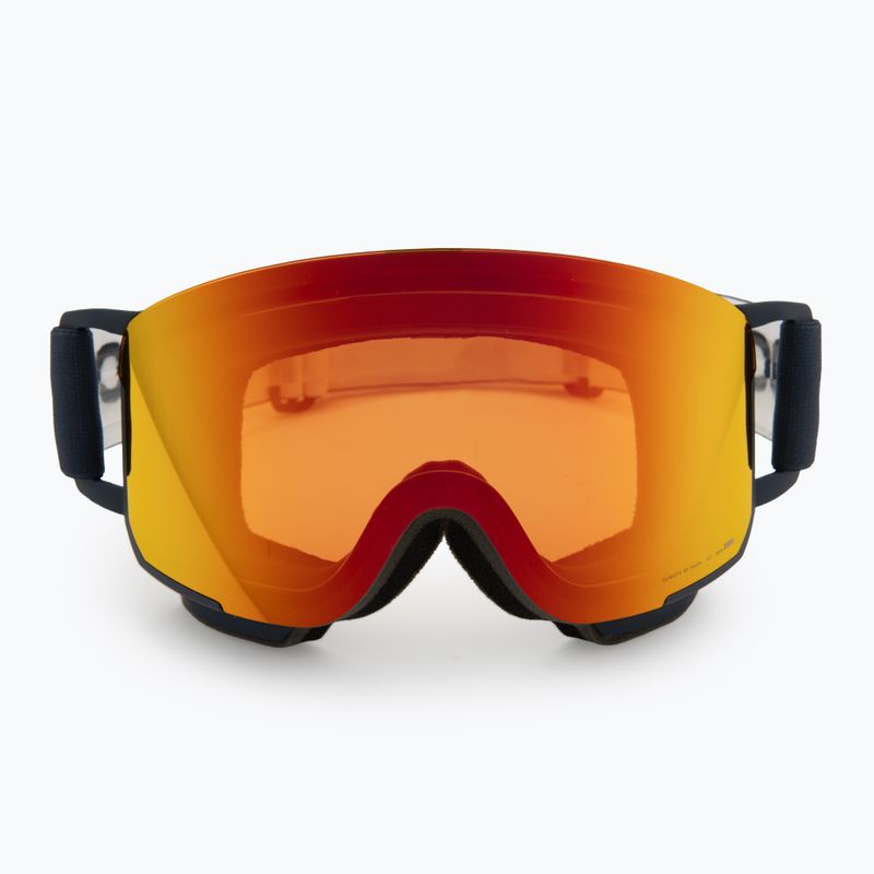 POC Nexal apatite navy/partly sunny orange ski goggles 2