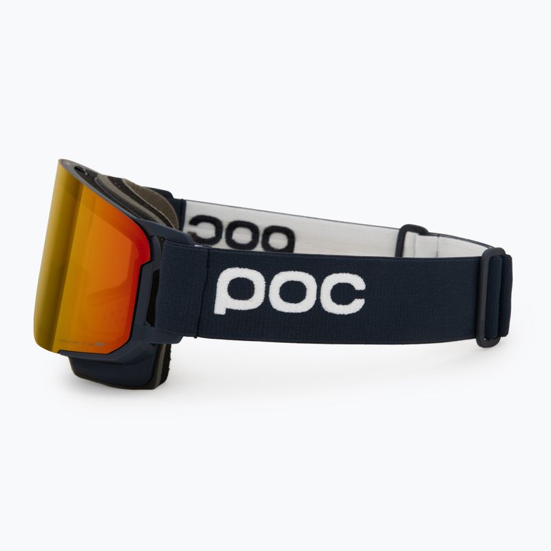 POC Nexal apatite navy/partly sunny orange ski goggles 4
