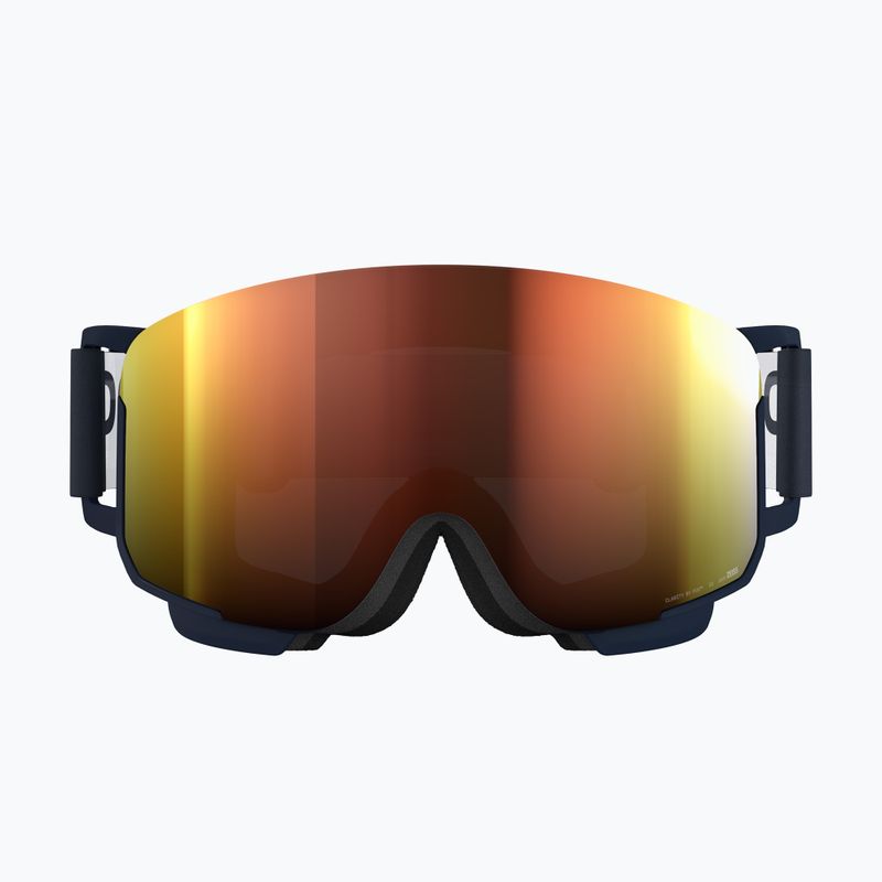 POC Nexal apatite navy/partly sunny orange ski goggles 3