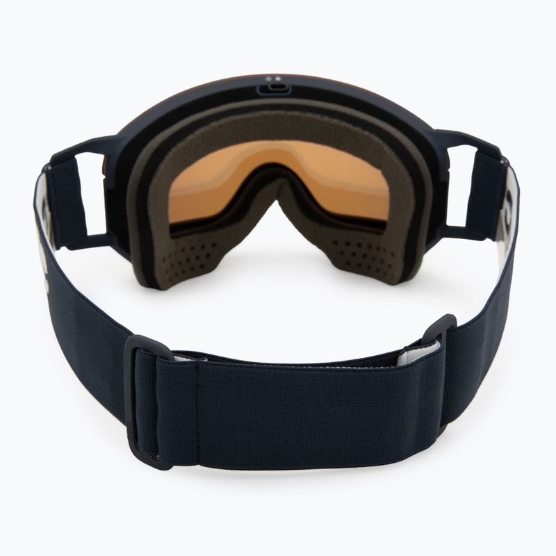 POC Nexal Mid apatite navy/partly sunny orange ski goggles 3