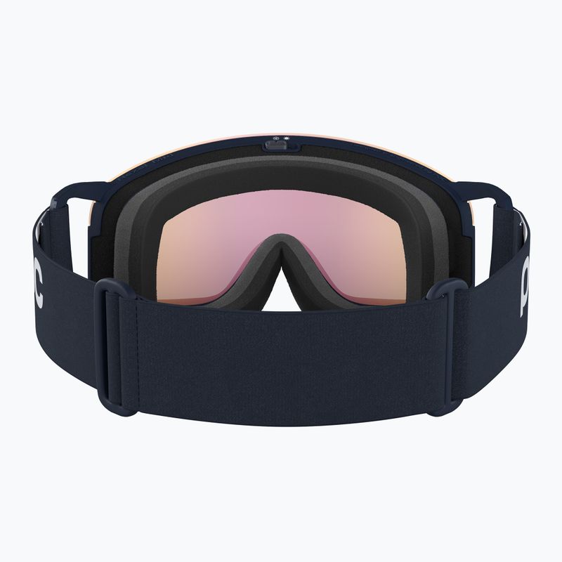 POC Nexal Mid apatite navy/partly sunny orange ski goggles 3