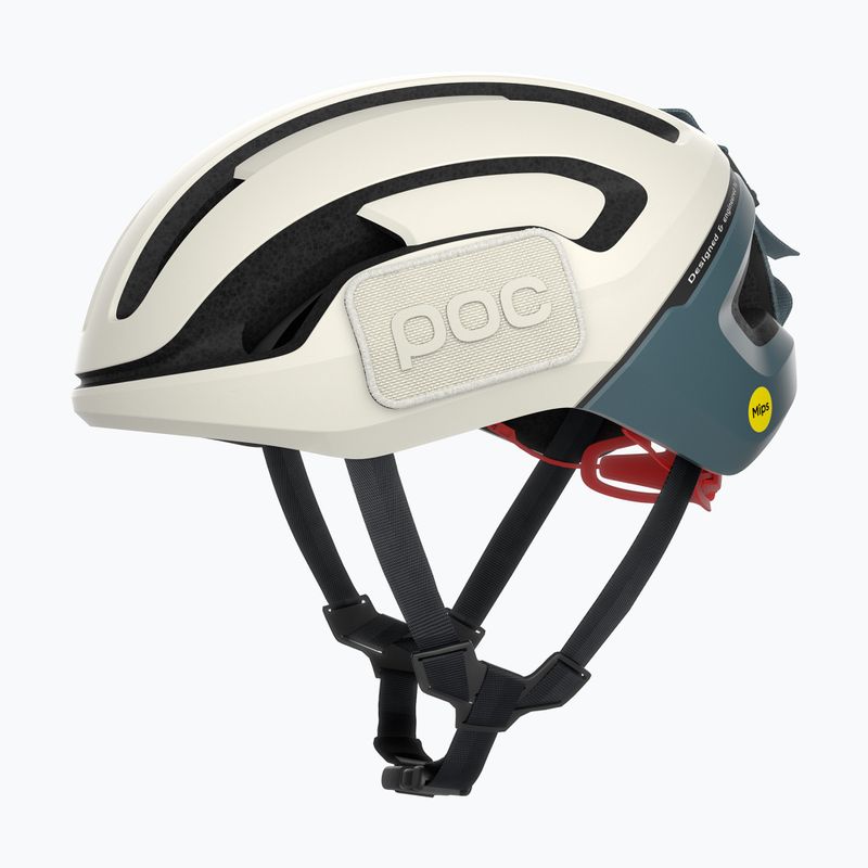 Bike helmet POC Omne Ultra MIPS selentine off-white/calcite blue matt 3