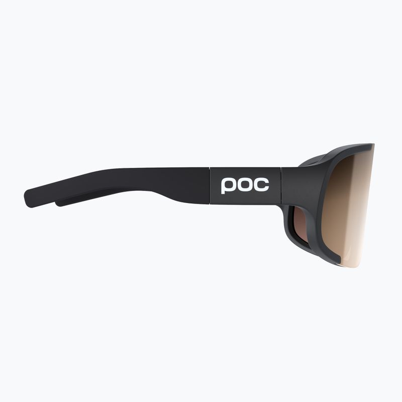 POC Aspire uranium black/clarity trail/partly sunny silver sunglasses 4