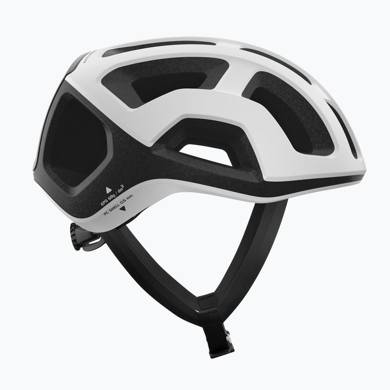 POC Ventral Lite hydrogen white/uranium black matt bike helmet 4