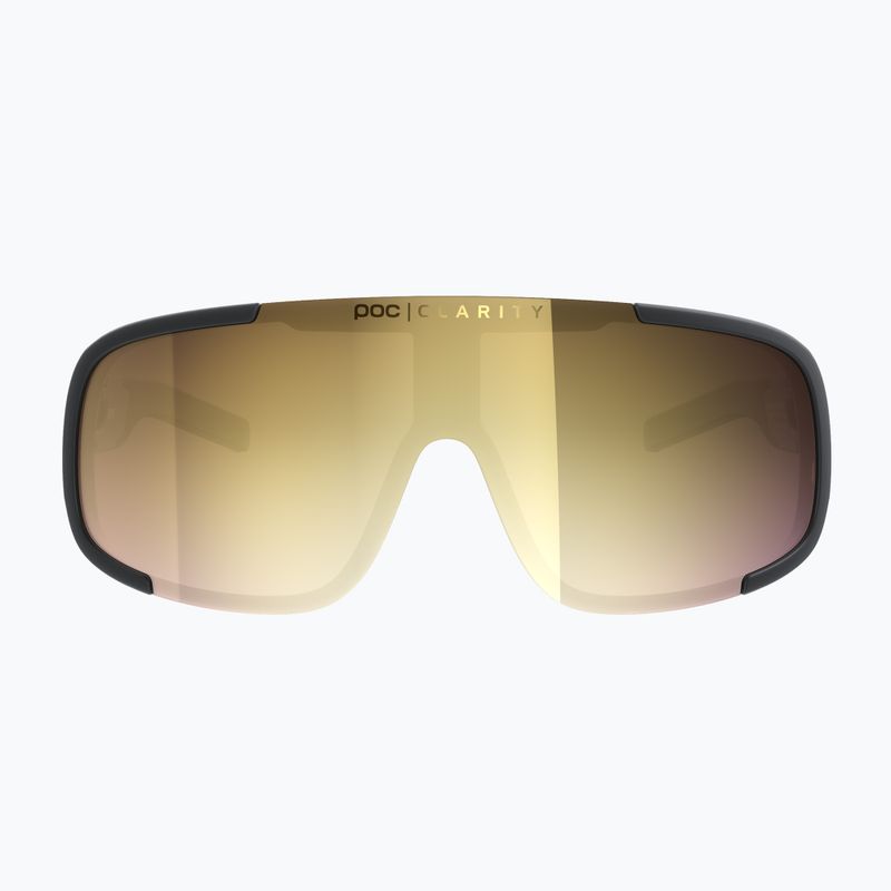 POC Aspire uranium black/clarity road/partly sunny gold sunglasses 2