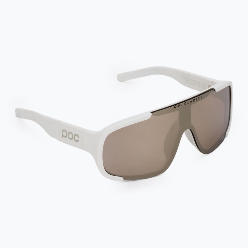POC Aspire Mid hydrogen white/clarity road/sunny silver sunglasses