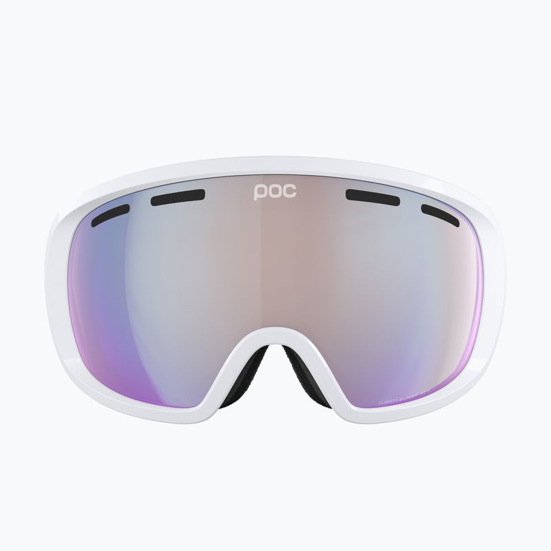 POC Fovea Photochromic hydrogen white/photochromic/changeable sky blue ski goggles 3