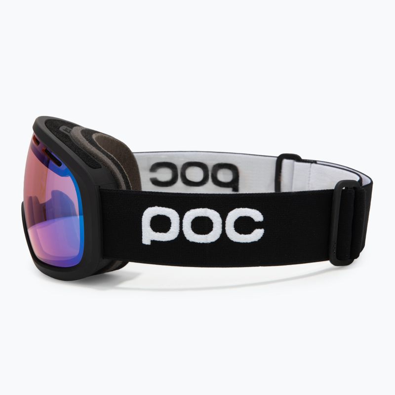 POC Fovea Mid Photochromic uranium black/photochromic/changeable sky blue ski goggles 4