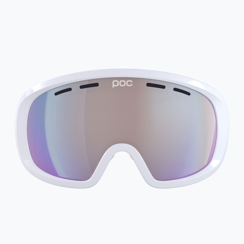 Ski goggles POC Fovea Mid Photochromic uranium white/light pink/sky blue 3