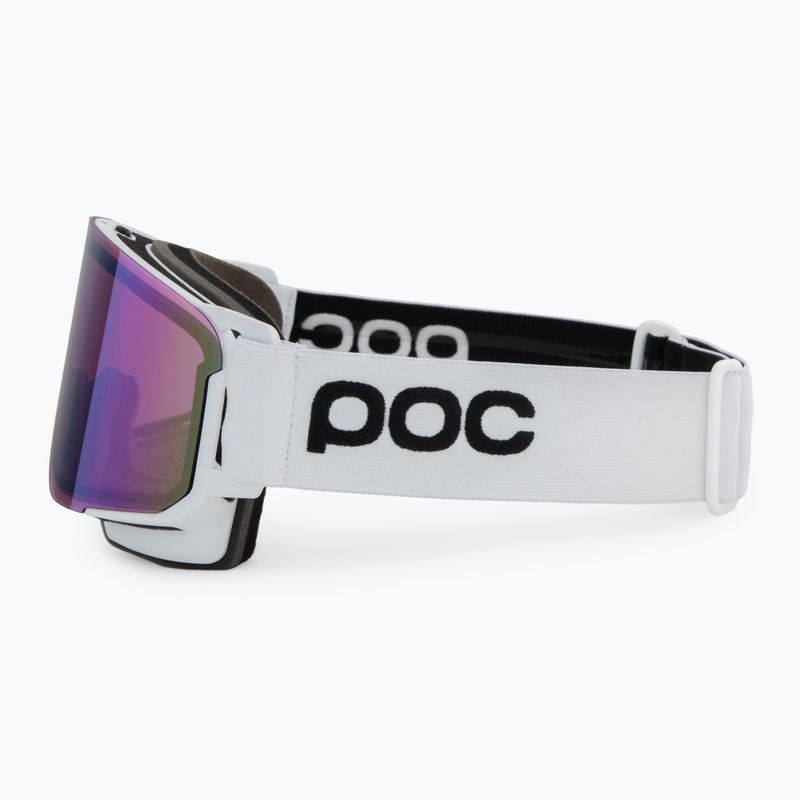 POC Nexal hydrogen white/partly sunny blue ski goggles 5