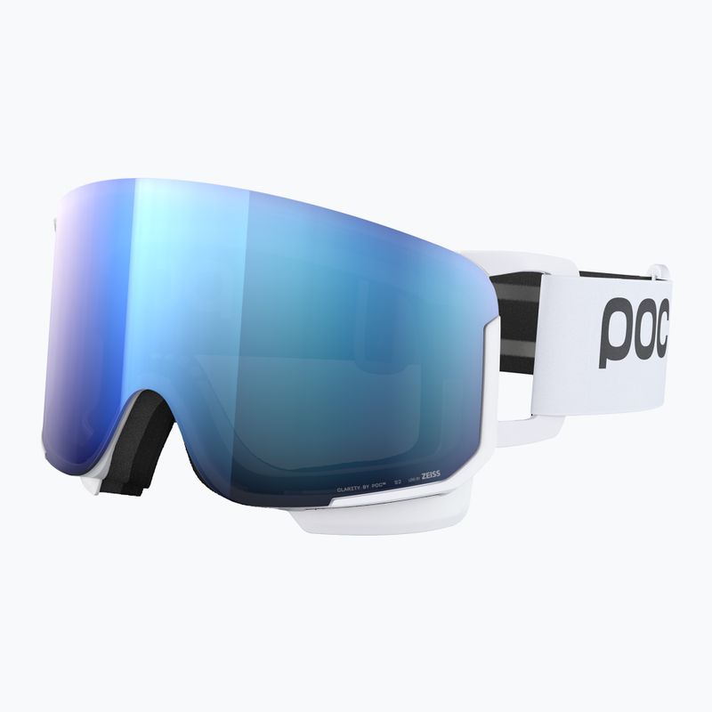 POC Nexal hydrogen white/partly sunny blue ski goggles 4