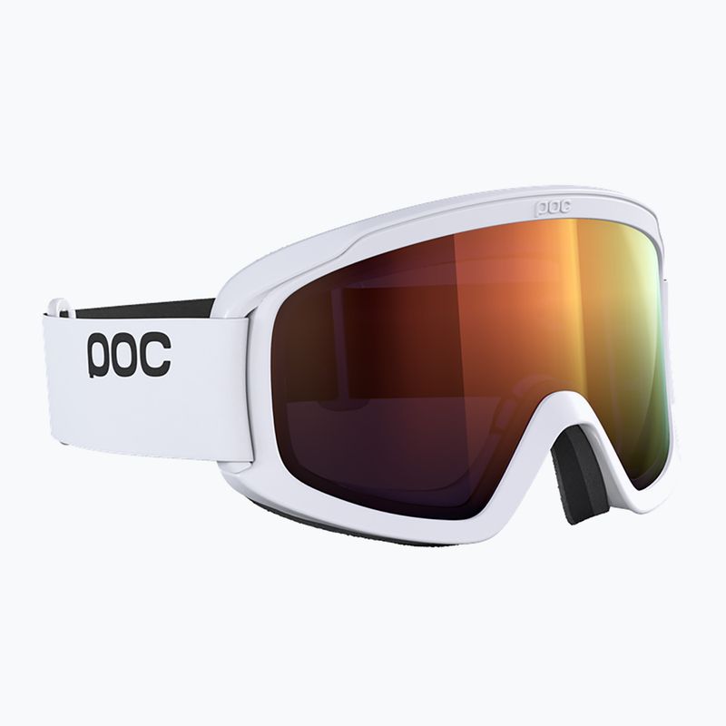 POC Opsin hydrogen white/partly sunny orange ski goggles 3