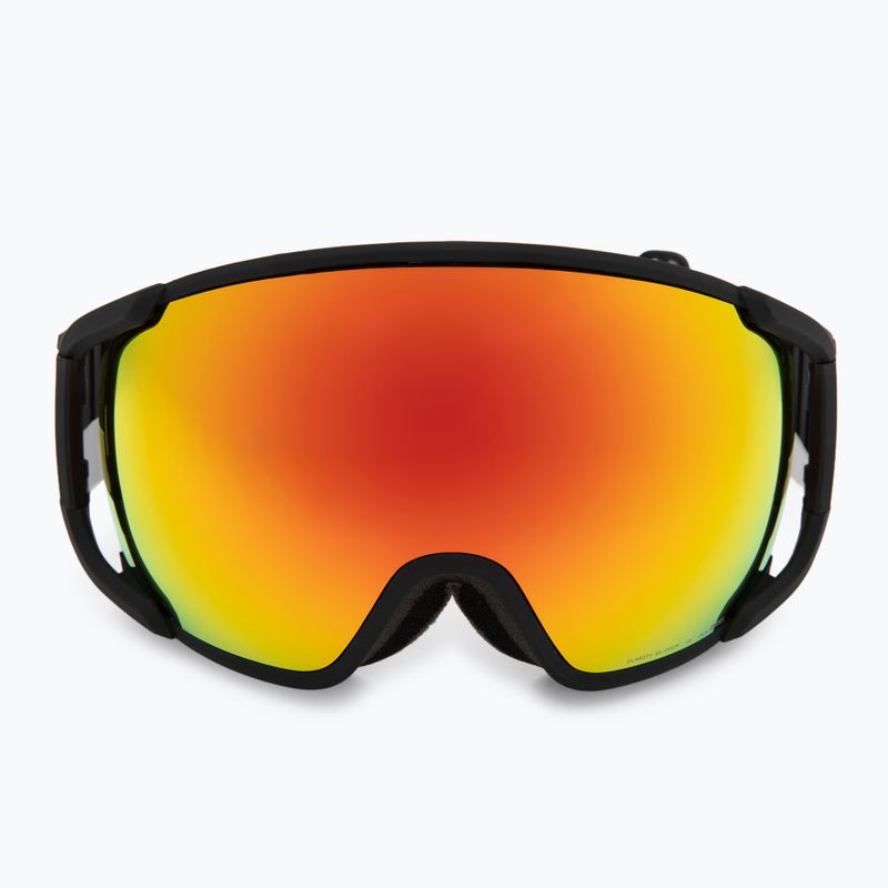 POC Zonula uranium black/partly sunny orange ski goggles 2