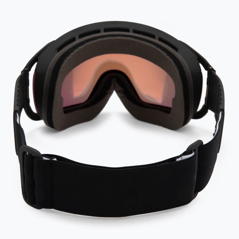 POC Zonula uranium black/partly sunny orange ski goggles 3